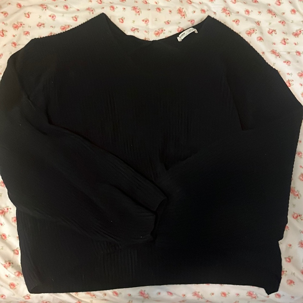 Pull and bear purl knit sweater